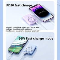 OEM/ODM Venta caliente 10000mAh teléfono móvil reloj magnético inalámbrico banco de energía con soporte incorporado adecuado para Apple Watch