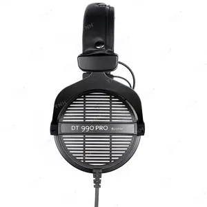 Dt990 DT 990 Pro qua tai có dây Studio Tai nghe cho ghi âm chuyên nghiệp và giám sát chơi game 80ohm và 250 Ohm