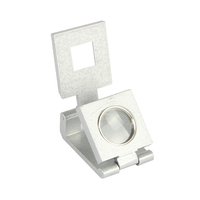 Loupes de testeur de lin japonais 6X/8X/10X loupe de support de grossissement pliante bijoux d'inspection loupe outil bijoux
