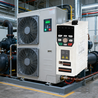 Variateur de fréquence personnalisable 0,75KW-4KW Monophasé/Triphasé 220V/380V Contrôle vectoriel Variateur de vitesse de moteur de pompe Inverseur RS485/Modbus Efficacité 97%-99%