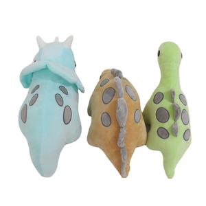 来样定做卡通犀牛毛绒玩具蓝色犀牛Plushie卡通恐龙三角龙恐龙毛绒玩具儿童礼品儿童 - Product Image 5