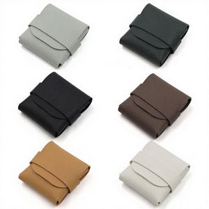 Bolsa de piel sintética para guardar objetos, estuche pequeño para monedas, gran capacidad, bolsa de viaje para guardar condones - Product Image 1