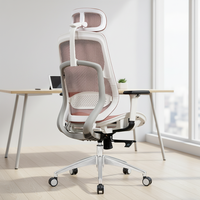 Chaise de bureau ergonomique haut de gamme à gravité zéro pour PC, chaise de jeu ergonomique en maille pour gamer