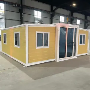Fully Built Wholesale Cheap Casas Prefabricadas De Containers New Luxurious Portable All In One Small Triangle Tiny House