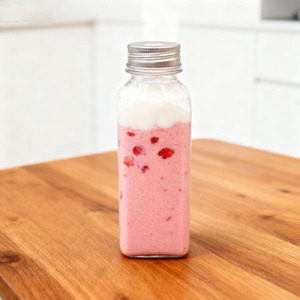 Yigao Bottiglia Quadrata in PET per Succhi 250ml 350ml 500ml, Contenitore Vuoto per Bevande con Tappo a Vite, Barattolo per Alimenti di Grado Alimentare - Product Image 6