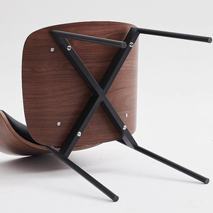 Prix de gros d'usine Chaises de salle à manger de <span class=keywords><strong>restaurant</strong></span> Siège en cuir PU Chaises de salle à manger de luxe au design moderne - Product Image 2