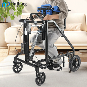 Déambulateur multifonctionnel pour personnes âgées en alliage d'aluminium léger et portable avec siège pour la rééducation - Product Image 2