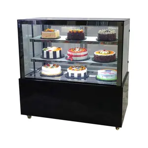 Retail Koelapparatuur Showcase Gebak Bakkerij Cake Display Teller