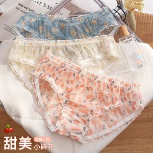 <span class=keywords><strong>Ropa</strong></span> <span class=keywords><strong>Interior</strong></span> Femenina de Encaje Sexy, Antibacteriana, con Malla Ligera y Transpirable, Estilo Fresco para Chicas - Product Image 4