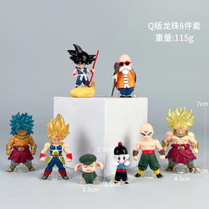 Figurines de personnages d'anime Dragon Ball, boîte mystère, jouets en PVC <span class=keywords><strong>Super</strong></span> Saiyan, figurine d'action Son Goku dans une boîte surprise pour cadeau d'enfant - Product Image 3