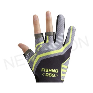Gants de pêche antidérapants et anti-UV, nouveau design pour sports de plein air, unisexe, personnalisables, pour enfants - Product Image 2