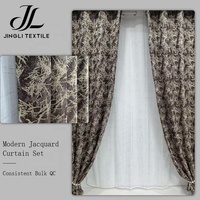 Service de kit de nuancier pour acheteurs en gros de rideaux jacquard à fort grammage pour la maison
