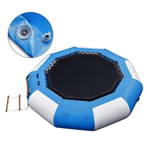 <span class=keywords><strong>Trampoline</strong></span> d'eau gonflable en PVC certifié CE bon marché pour lac de mer - Product Image 6