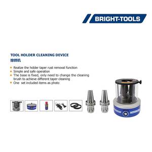 Hsk63 tiêu chuẩn <span class=keywords><strong>CNC</strong></span> công cụ chủ làm sạch thiết bị mới cho phay Cutter chuyển công cụ có tính năng mang bơm Collet Chuck - Product Image 4