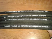 Prix le plus bas Tracteur Flex Wire SAE 100 R1 R2 à 1SN Flexible Tressé Hydraulique Tuyau En Caoutchouc Tuyau Haute Pression Tuyaux Hydrauliques
