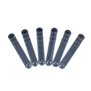 Runqing <b>Plastic</b> Test <b>Tubes</b> 15x100mm Round Bottom Transparent For Sampling - Product Image 1