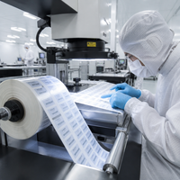 Étiquettes en polyimide haute température pour suivi de circuits imprimés (PCB) – Autocollants de précision découpés pour soudure à la vague et SMT, résistants à la chaleur