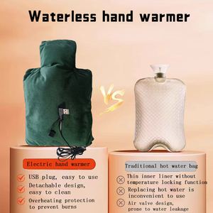 Wholesale Portable <b>USB</b> Flannel Low-Voltage Rechargeable Quick <b>Heat</b> Hand Warmer, 3 Temperature Settings, Suitable for All Ages - Product Image 3