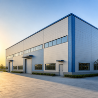 Entrepôt préfabriqué en acier de haute qualité, hangar industriel galvanisé pour usines, ateliers et designs industriels