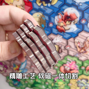 151 Tipi di Puzzle a Tema Anime, Magneti per Frigorifero in Vetro, Magneti Acrilici per Frigo con Mewtwo - Product Image 2