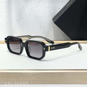 JD Project <span class=keywords><strong>06</strong></span> 49-22-145 Lunettes de soleil de haute qualité pour hommes et femmes, lunettes de soleil de créateur, style punk classique, luxe, acétate, UV400, avec boîte - Product Image 5