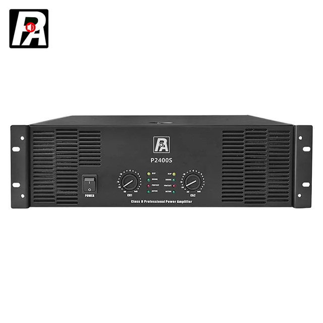 Hot Sale 1500W Professional Metal 3U 8-Channel for Power Amplifier Class H Subwoofer Audio