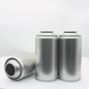 High Quality Empty Aerosol Tin Cans OEM/ODM D52*215mm Hair Spray Empty Aerosol Cans