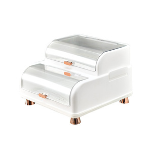 Estante de Almacenamiento de Cocina Multifuncional de Dos Niveles, Escurridor de Platos para Encimera - Product Image 2