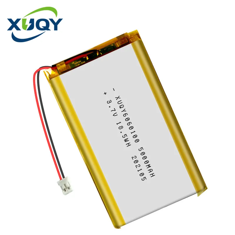 XUQY 6060100 5000mAh 3.7V Polymer Battery Early Childhood Education Machine Game Machine Warm Hand Battery