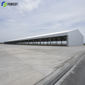 Entrepôt de stockage en structure métallique préfabriquée résistante aux séismes, centre logistique à grande portée pour la logistique des matériaux - Product Image 1