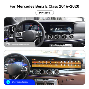 Écran ZWNAV 38,5 pouces pour <span class=keywords><strong>Mercedes</strong></span> Benz Classe E 2016-2020, Carplay Android 13, tableau de bord numérique, autoradio multimédia, GPS - Product Image 2