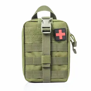 Индивидуальные тактические медицинские сумки Sturdyarmor с системой «Молле», сумка на пояс для кемпинга, пешего туризма, КОМПЛЕКТ ПЕРВОЙ ПОМОЩИ с ремнями «Молле»