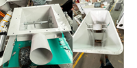 Machine de remplissage et de scellage automatique de poudre de riz collant, haute productivité (300-400 sacs/heure), haute précision, contrôlée par PLC, pour emballage plastique