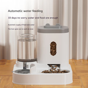 Yerçekimi otomatik köpek kedi maması besleyici ve kapalı küçük orta kediler köpekler için su sebili <span class=keywords><strong>Pet</strong></span> kendini besleyici - Product Image 6