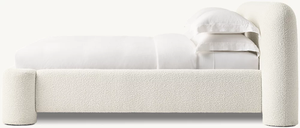 Modern Bedroom Furniture Home Furniture <strong>Queen</strong> King <strong>Bed</strong> <strong>Frame</strong> Up-holstered Fabric Panel <strong>Beds</strong> - Product Image 4