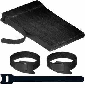 Correa de Sujeción de Cables de Nylon Ecológica y Sostenible, Duradera, Autoadhesiva de Doble Cara con Cierre de Gancho y Bucle - Product Image 1