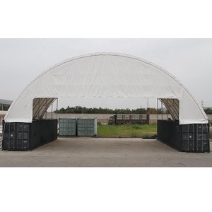 Nouveau produit - Abri de stockage industriel imperméable - Abri de stockage en tissu PVC - Abri de stockage en forme de dôme à toit rond - Product Image 3