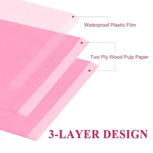 Serviettes jetables pour table de manucure, tapis 3 plis, bavette de tatouage, couverture de plateau médical pour patient/dentiste, serviette de manucure - Product Image 4
