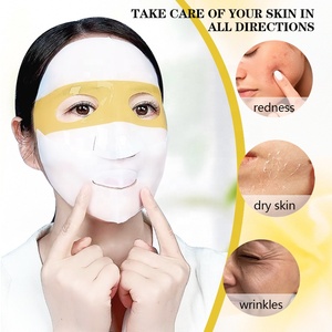 Maschera in Gel PDRN Collagene e Vitamina C Bicolore per Trattamento Notturno, Maschera Viso Effetto Lifting e Illuminante con Centella - Product Image 2