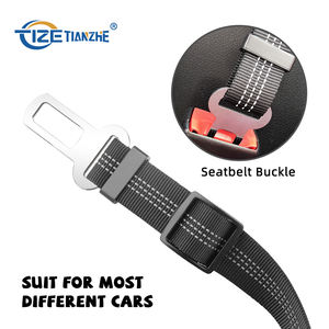 Cinturón de seguridad ajustable <span class=keywords><strong>para</strong></span> <span class=keywords><strong>coche</strong></span>, cinturón de seguridad con logotipo personalizado <span class=keywords><strong>para</strong></span> mascotas, mazon - Product Image 3