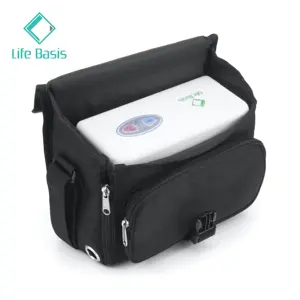LIFEBASIS Mini concentrateur d'oxygène portable de haute pureté avec batterie au lithium rechargeable