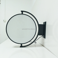 Publicité d'un cadre bannière signe présentoir extérieur rechargeable Led affiche cadre A1 publicité boîte à lumière signe acrylique Lightbox