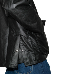 Col doublé <span class=keywords><strong>en</strong></span> <span class=keywords><strong>velours</strong></span> <span class=keywords><strong>côtelé</strong></span> et poches à rabat ciré imperméable pour hommes <span class=keywords><strong>chasse</strong></span> travail moto nouvelle <span class=keywords><strong>veste</strong></span> <span class=keywords><strong>de</strong></span> style tendance - Product Image 4