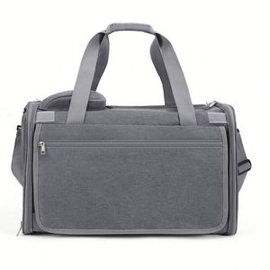 Oxford Waterproof <b>Backpack</b> Style <b>Cat</b> Carrier Bag with Zipper Closure Durable Expandable Design Airline Approved 40x25x25cm - Product Image 2