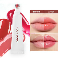 Gloss à lèvres hydratant repulpant en gros, marque privée, pigmenté