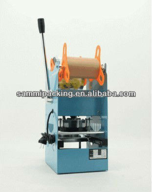 Machine à sceller automatique pour gobelet de thé, appareil de scellage manuelle, pour boissons, thé au lait, Bubble Tea