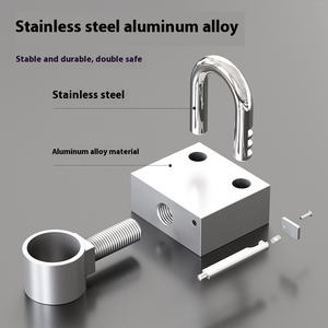 Tope <span class=keywords><strong>de</strong></span> Puerta <span class=keywords><strong>de</strong></span> Metal Antirrobo Especial para Puertas Externas del Hogar Artefacto <span class=keywords><strong>de</strong></span> Seguridad para Niñas para <span class=keywords><strong>Ladrones</strong></span> que Viven Solas - Product Image 4