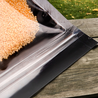 Pochette d'emballage alimentaire réutilisable à fermeture éclair, pour gelée, aliments pour bébés, lait - Étanche à l'humidité, qualité alimentaire PE, recyclable, biodégradable