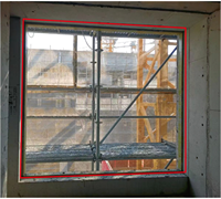 Marco de Ventana Ahorrador de Energía, Material de Poliuretano, Aislamiento EPS Reforzado, Apertura de Ventana y Protección Contra Goteo