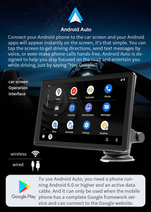 BQCC 9&quot; IPS Carplay Dashboard <strong>Monitor</strong> with GPS DVR Camera Vehicle Stereo BT<strong>/</strong>AUX<strong>/</strong>DAB+ <strong>Car</strong> Stereo <strong>Touch</strong> Control Review <strong>Car</strong> <strong>Screen</strong> - Product Image 3